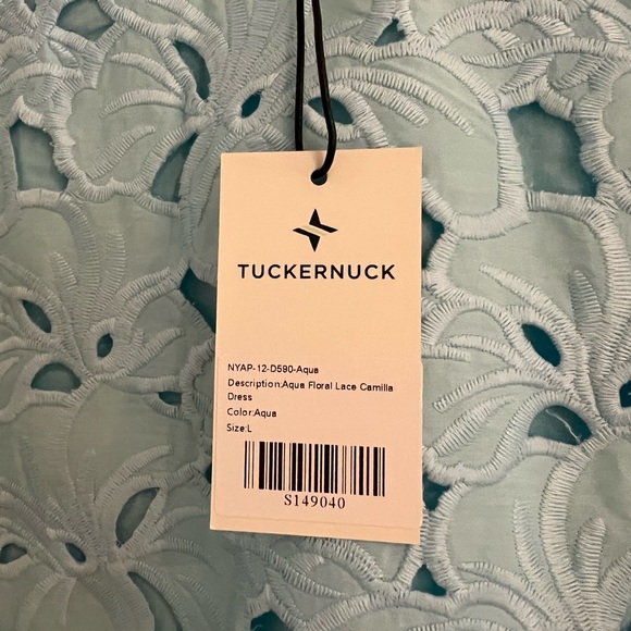 Tuckernuck Aqua Spring Dress - Picture 2 of 4